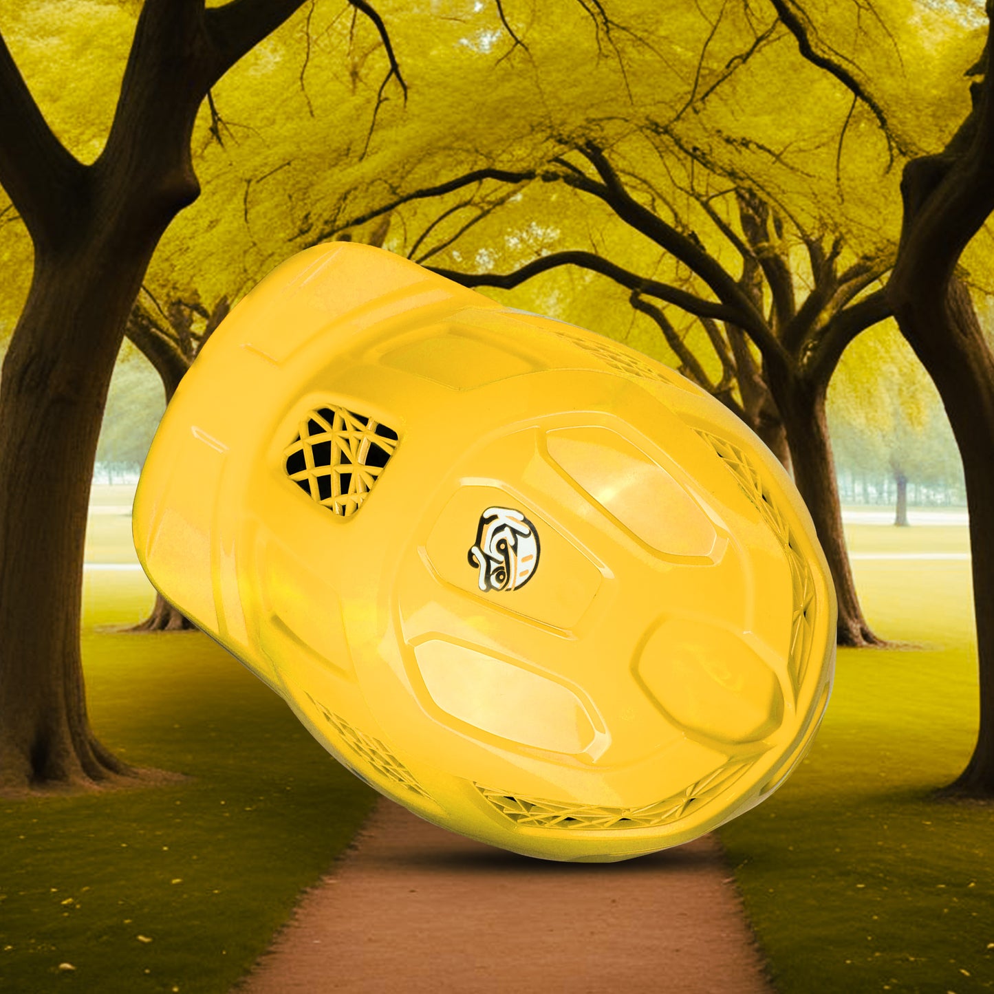 Koko Dragon Kids Skating & Cycling Helmet | Protective Gear for Boys & Girls (Yellow)