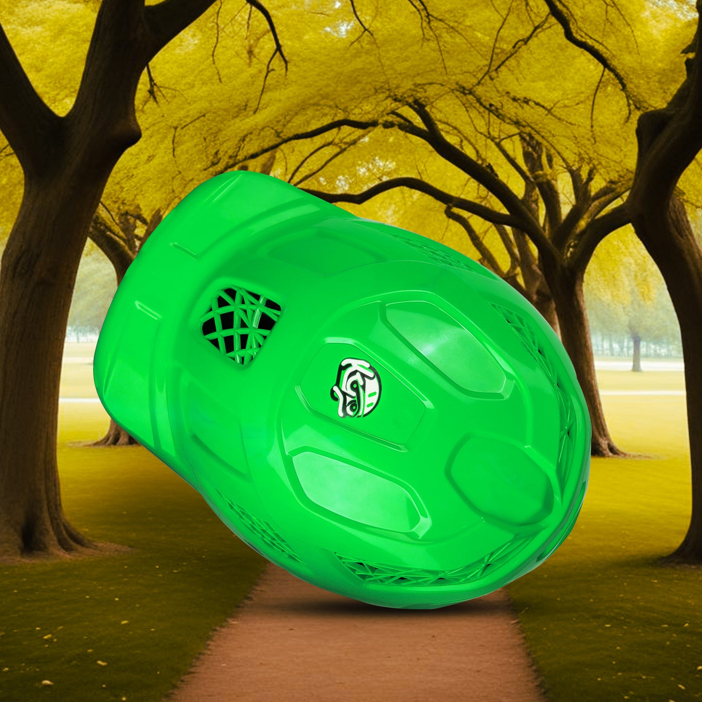 Koko Dragon Kids Skating & Cycling Helmet | Protective Gear for Boys & Girls (Green)