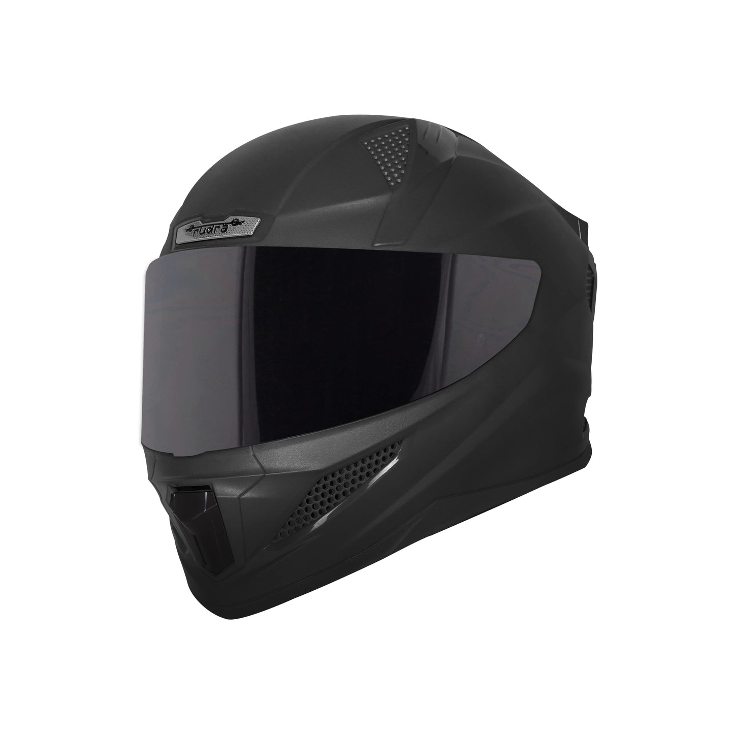 Steelbird SBH-25 Rudra ISI Certified Full Face Helmet for Men and Women (Glossy H.Grey with Smoke Visor)