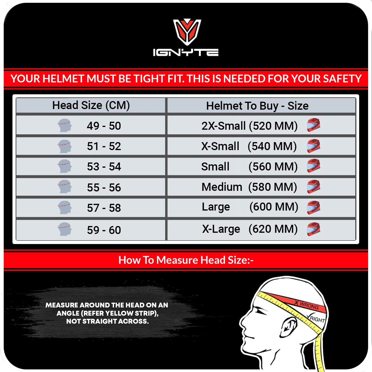 Ignyte IGN-4 Hyena ISI/DOT Certified Full Face Graphic Helmet with Outer Anti-Fog Clear Visor and Inner Smoke Sun Shield