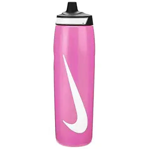 Nike Refuel Bottle 32 OZ Sports Bottle BPA Free Airtight 945 ml (Pink/Black/White)