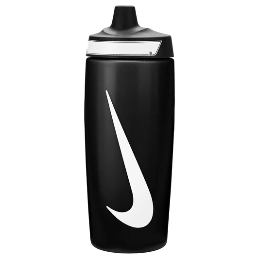 Nike Refuel Water Bottle Plastic 530ml (Black/White)