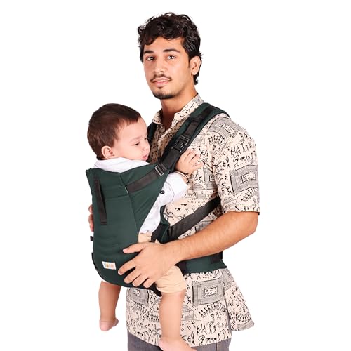 Koko 2-in-1 Easy-to-Wear Adjustable Baby Carrier Cum Kangaroo Bag-Ligh