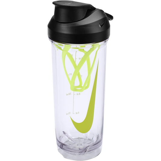 Nike TR RECHARGE SHAKER BOTTLE 2.0 24OZ (CLEAR/BLACK/VOLT)