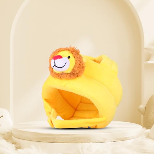 Koko Baby Safety Helmet for Toddlers – Adjustable Head Protector for Crawling & Walking – Soft, Lightweight, Anti-Fall Bumper Hat for Infants, Kids – Ideal Head Safety Gear (Yellow Lion)