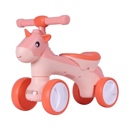 Koko Hurricane Balance Bike for Toddlers – Lightweight Ride-On Toy with Sturdy Wheels, Safe and Fun Indoor/Outdoor Bike for Kids, Ages 1-3 (Orange)