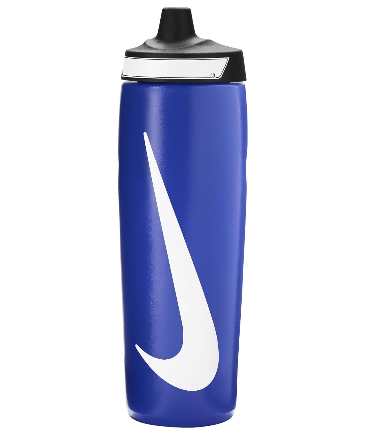 Nike Refuel Bottle 24 oz Sports Bottle BPA Free Airtight Squeezable Sipper Bottle 700ml (Game Royal/Black/White)