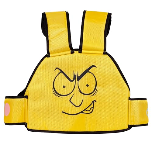 Koko Two Wheeler Adjustable Child Safety Belt for Baby Boys and Baby Girls with Double Buckles - Up to Age 6 (Yellow)