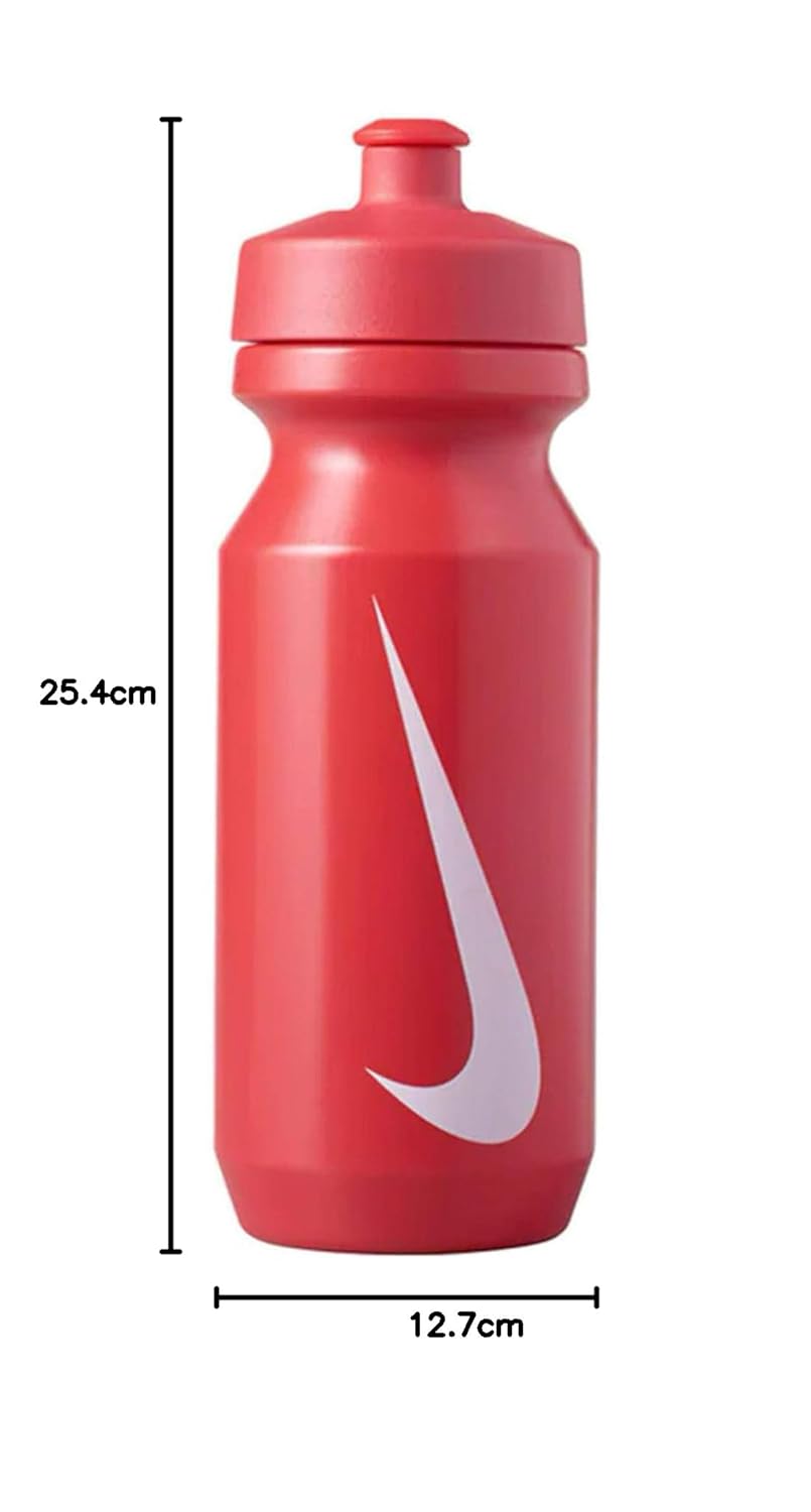 Refurbished Nike Unisex Plastic Big Mouth Water Bottle 22 ounces (Red)