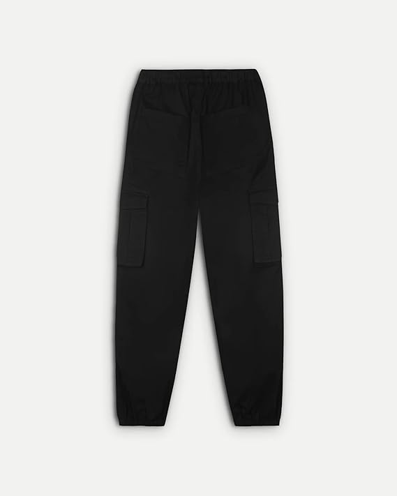 DCYPHR Street Grid Cargo Joggers- Black