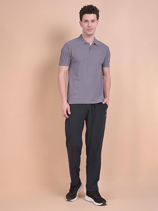 DCYPHR Men's Mono Flex Track Pant- Charcoal