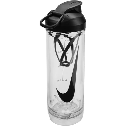 Nike TR Recharge Shaker Bottle 2.0 24OZ (Clear/Black)
