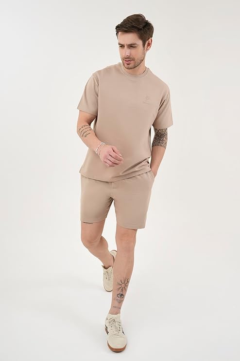 DCYPHR Discovery Men's Lounge Explorer Tee- Dune Earth