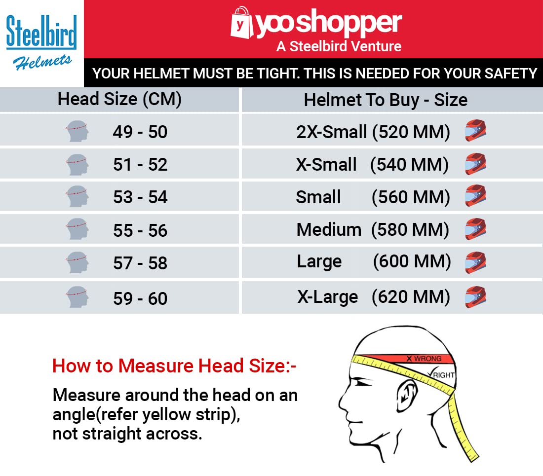Steelbird SBA-7 Ape ISI Certified Flip-Up Helmet for Men and Women with Inner Smoke Sun Shield (Matt Black Red)