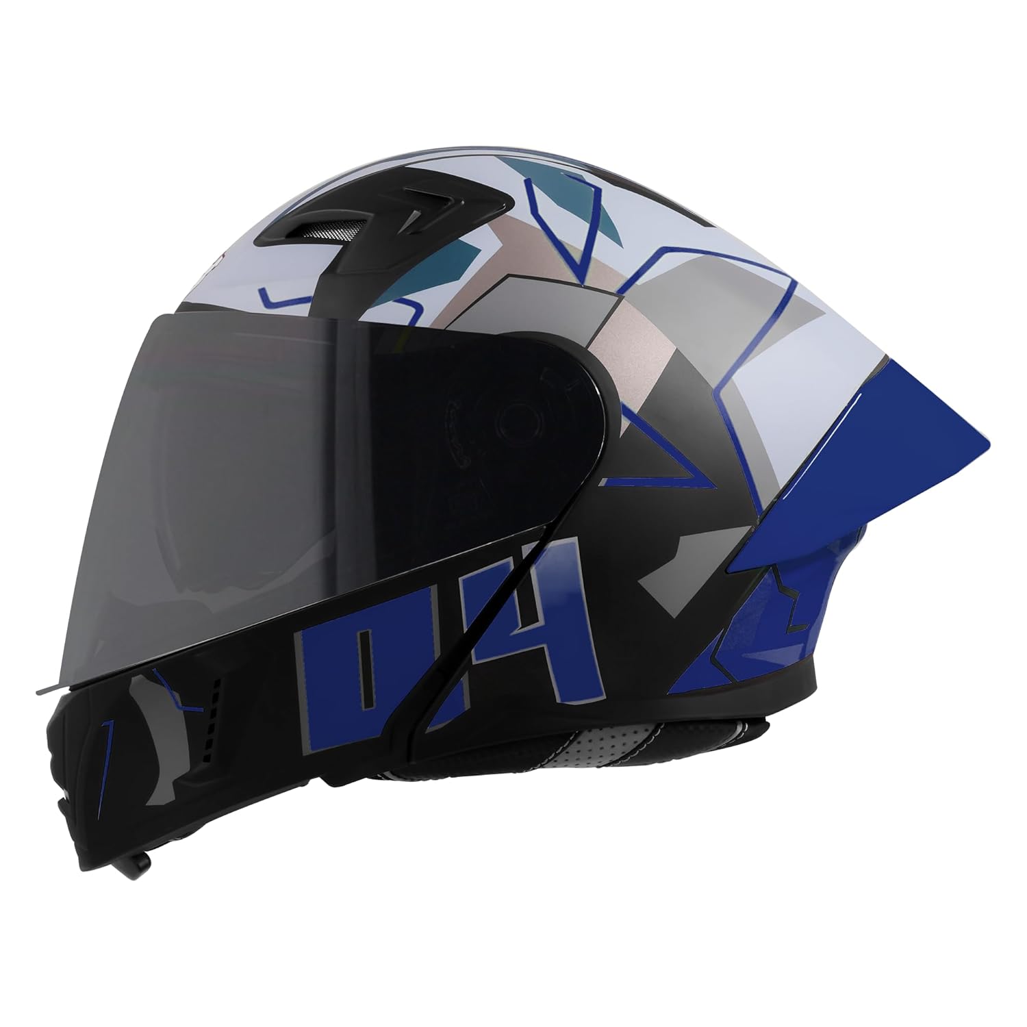 Steelbird SBA-20 04 ISI Certified Flip-Up Graphic Helmet for Men with – Shop On Steelbird