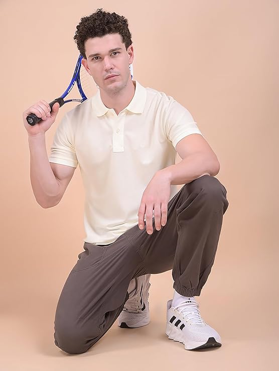 DCYPHR DCPHR Men's Gravitas Polo- Off White