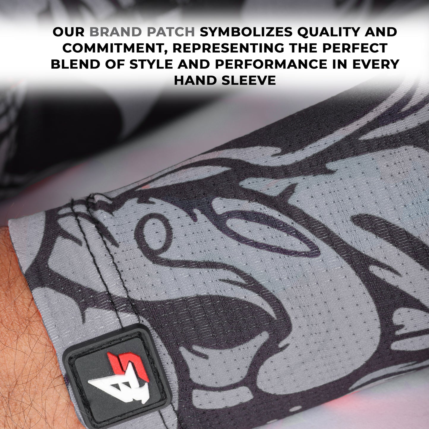 Steelbird Jispa 1.0 Arm Sleeves Grey Unisex for Sports, Running, Cricket, Bike Riding, Cycling, Basketball & Breathable (Sold as a Pair)