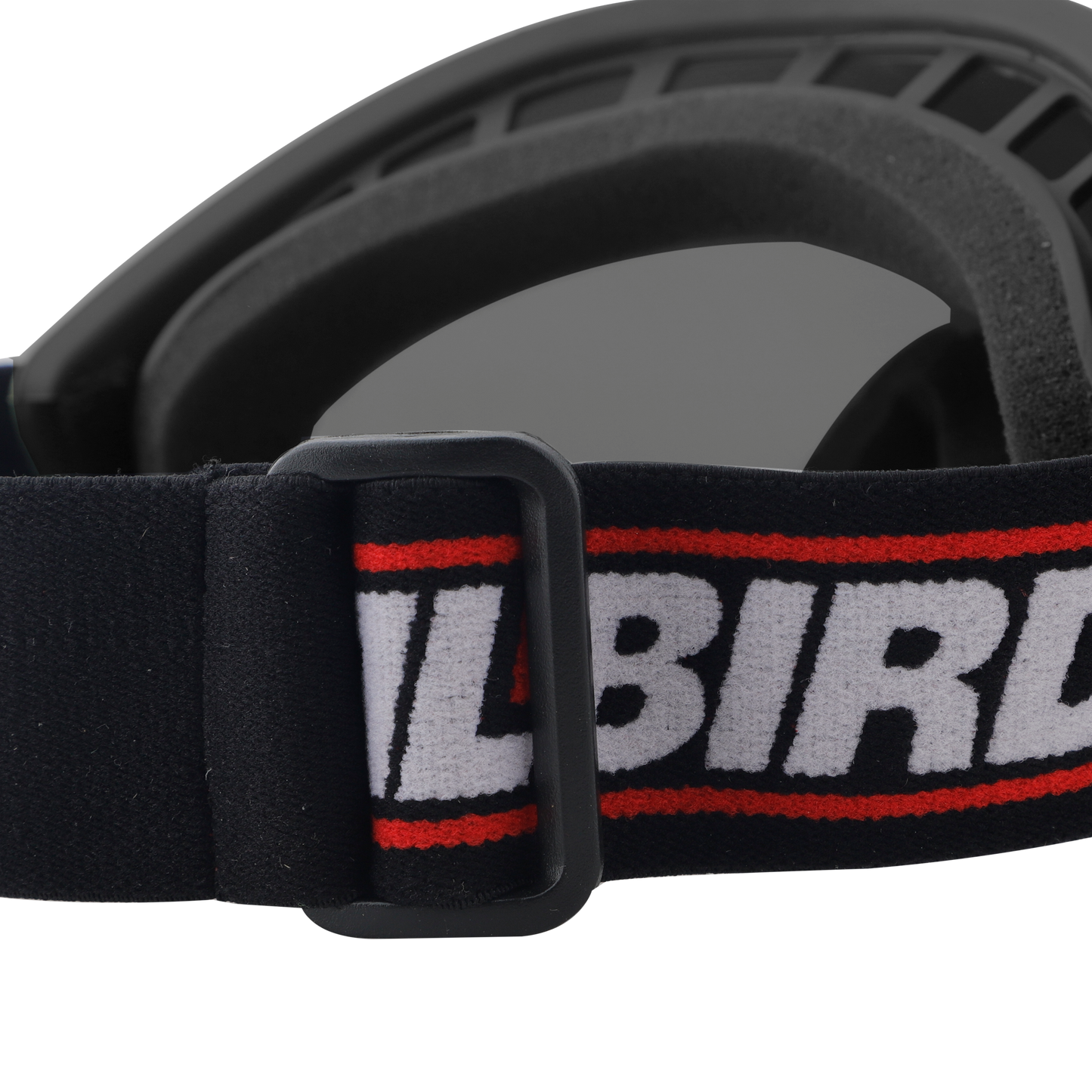 Steelbird 7Wings Motocross ATV/Dirt Bike Goggles, Unisex Eye Protection for Riding (Pack of 1, Black with Clear)