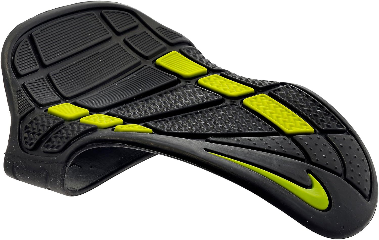 Refurbished Nike Alpha Training Grip, Size Large, One Pair (Black/Dark Charcoal/Atomic Green)