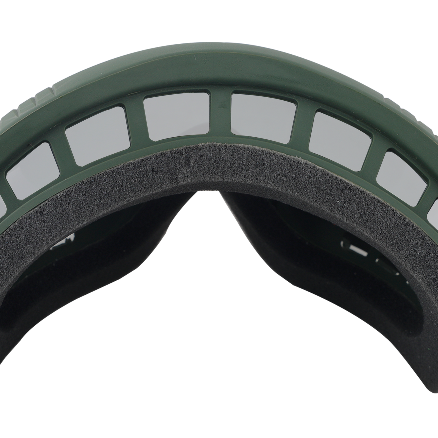 Steelbird 7Wings Motocross ATV/Dirt Bike Goggles, Unisex Eye Protection for Riding (Pack of 1, Olive with Clear)