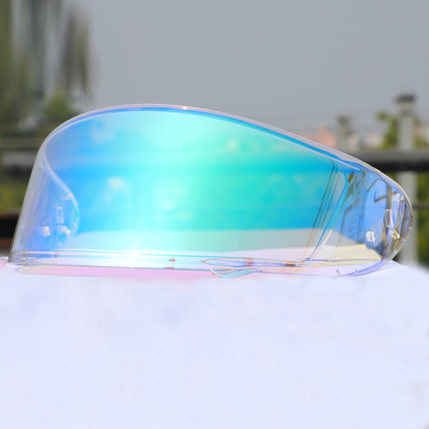 Steelbird SA-2 Helmet Visor Compatible for All SA-2 Model Helmets (Night Vision Green Visor)