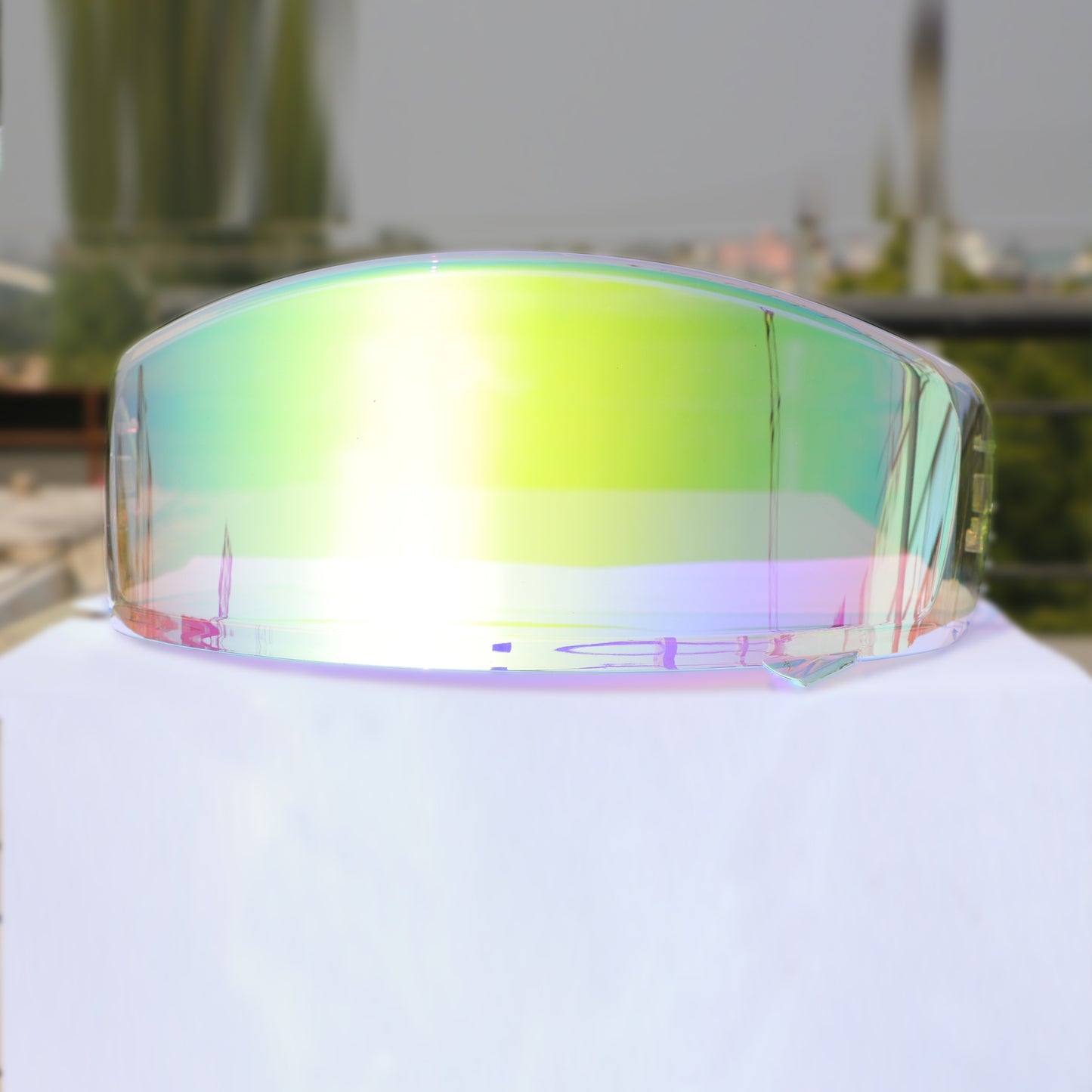 Steelbird SA-2 Helmet Visor Compatible for All SA-2 Model Helmets (Night Vision Gold Visor)