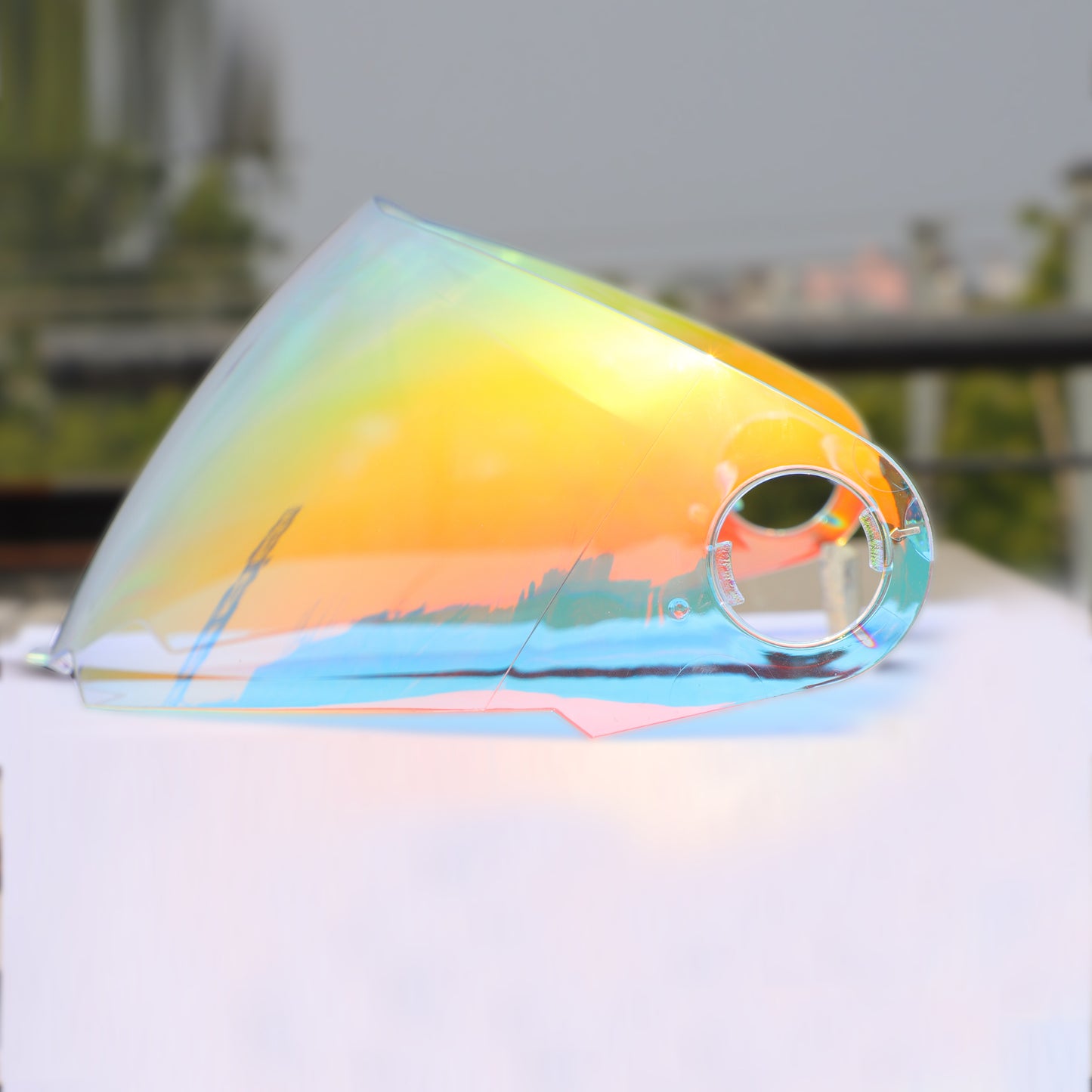 Steelbird SBA-1 Helmet Visor Compatible for All SBA-1 Model Helmets (Night Vision Rainbow Visor)