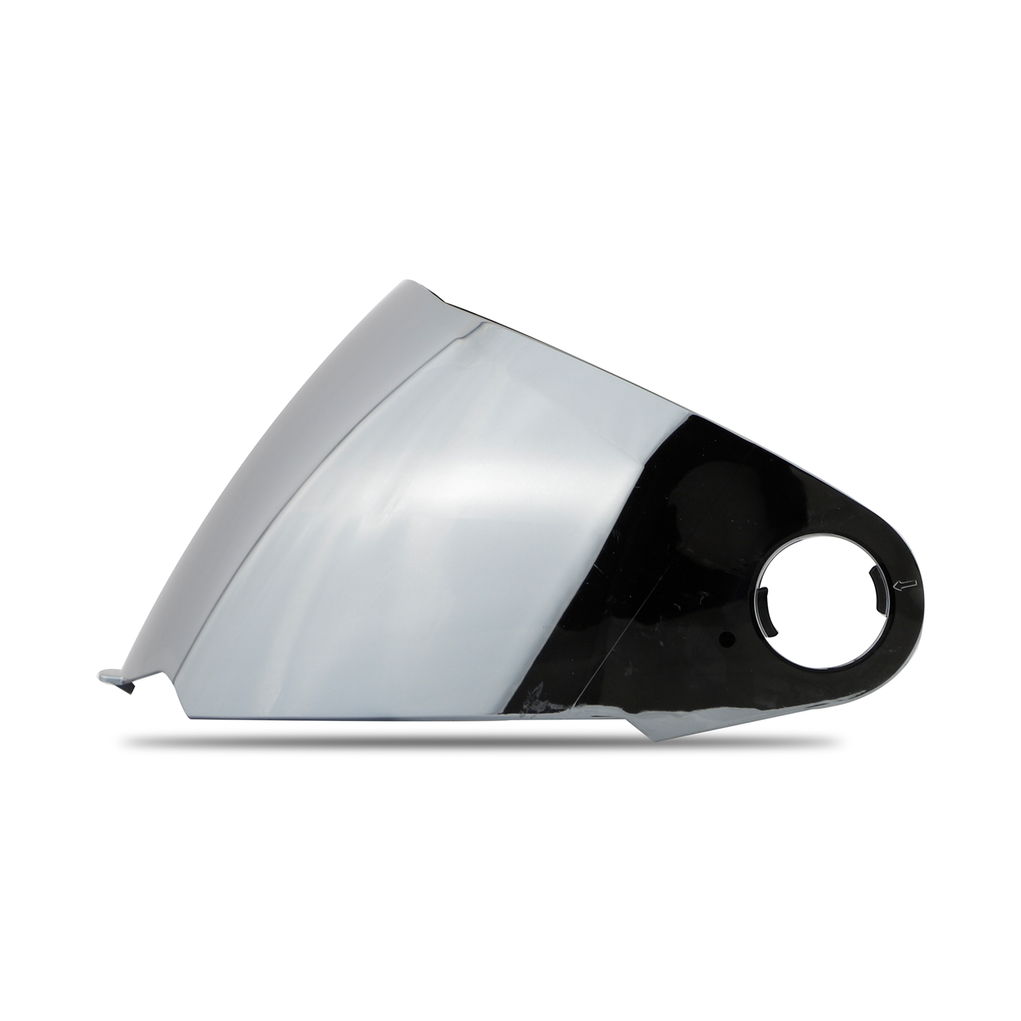 Steelbird SBA-7 Helmet Visor Compatible for All SBA-7 Model Helmets (Chrome Silver Visor)