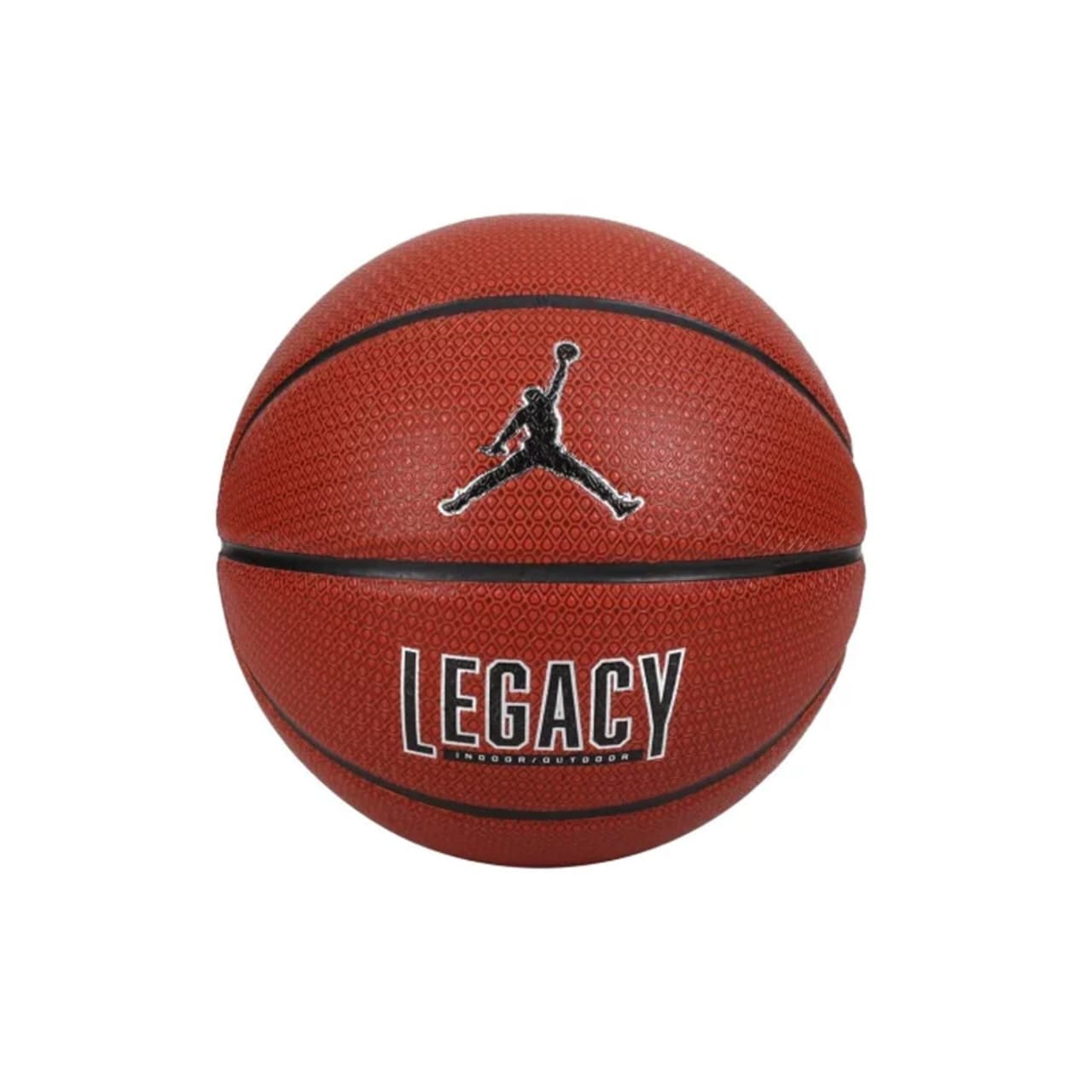 Nike Jordan Legacy 2.0 8P DEFLATED Size- 7 (Amber/Black/Metallic Silver)