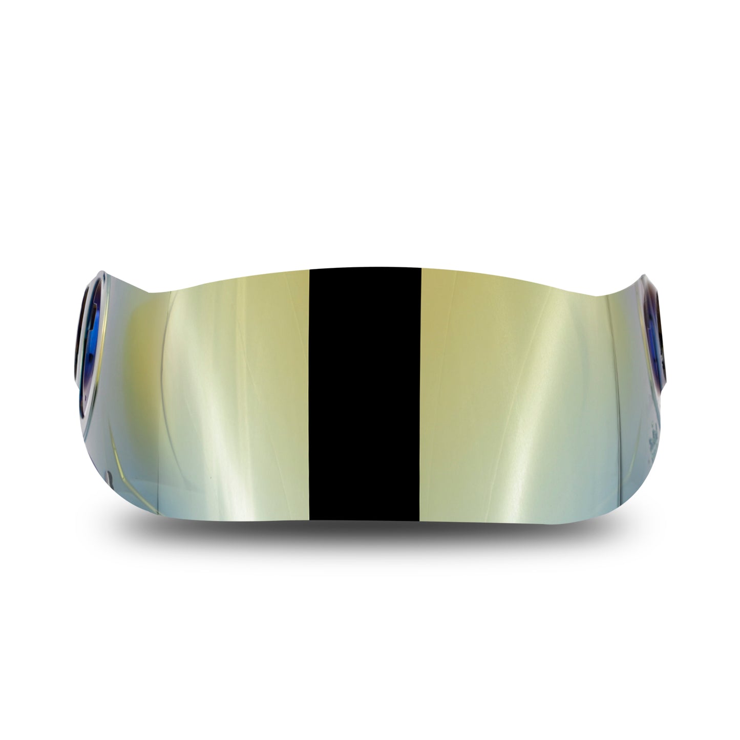 Steelbird SBH-17 Helmet Visor Compatible for All SBH-17 Model Helmets (Chrome Gold Visor)