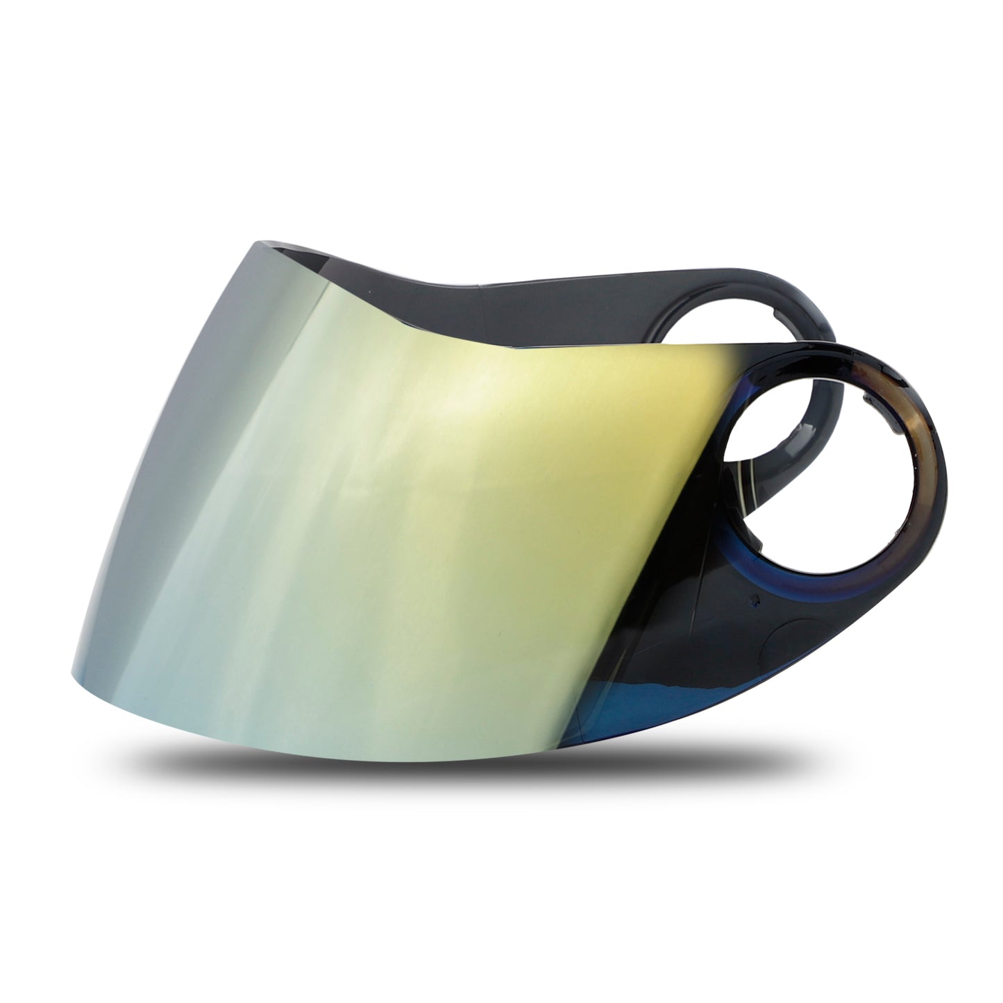 Steelbird SBH-17 Helmet Visor Compatible for All SBH-17 Model Helmets (Chrome Gold Visor)