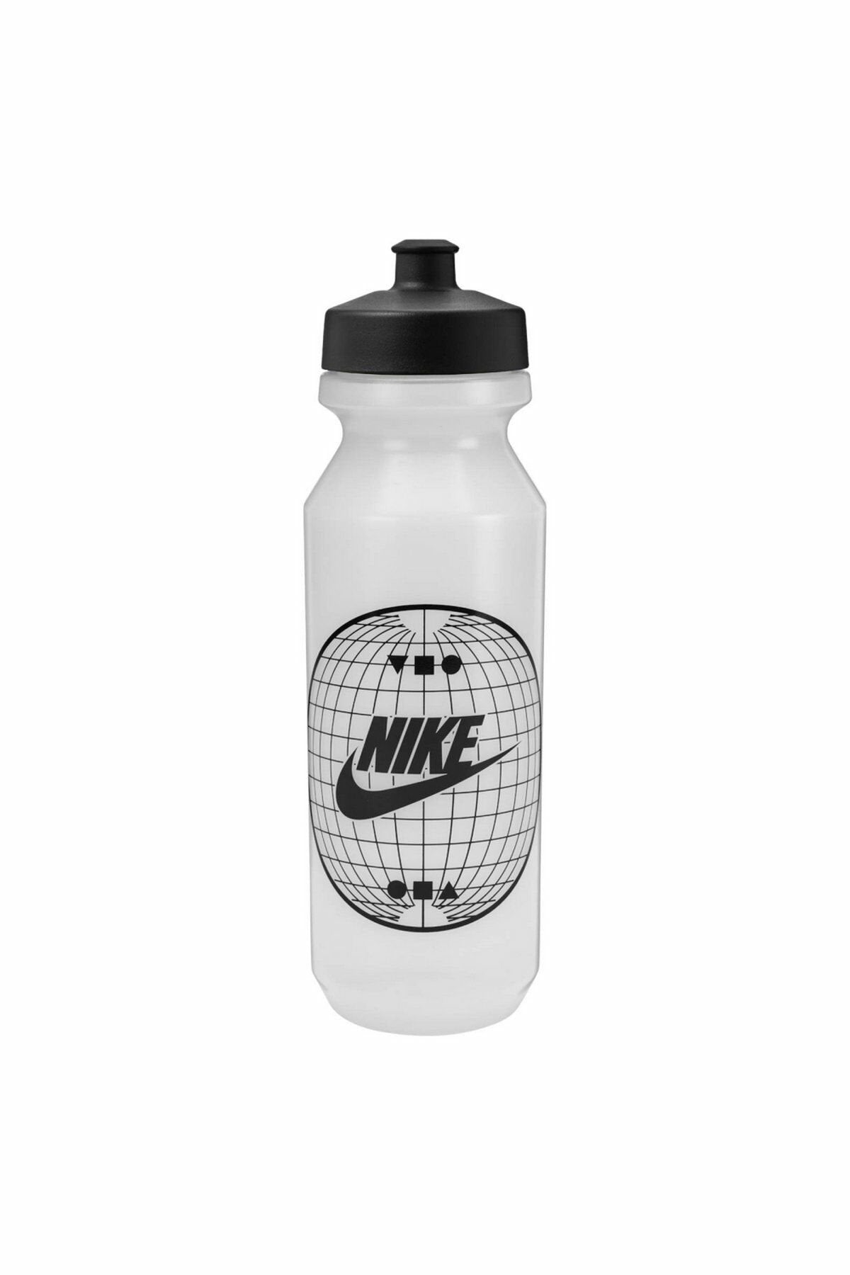 Nike Big Mouth Bottle 2.0 32 Oz Graphic Unisex Sports Drinker (Clear/Black)