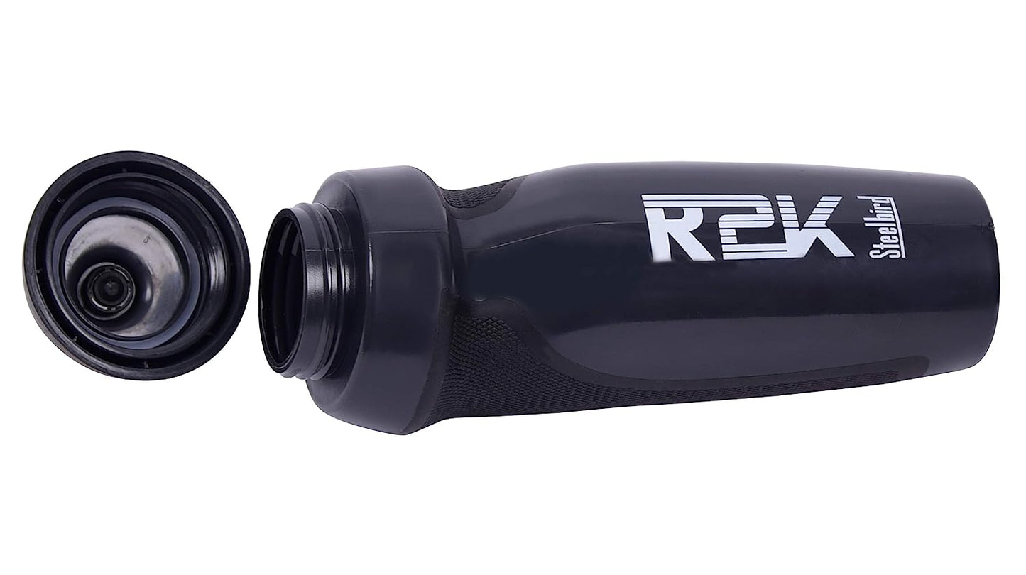 Steelbird Altus R2K Sports Water Sipper / Bottle For Players, Gym, School Kids (Grey, 530 ml)