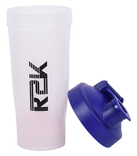 R2K Sport Protein Shaker/Gym and Water Bottle, 700ml (Blue)