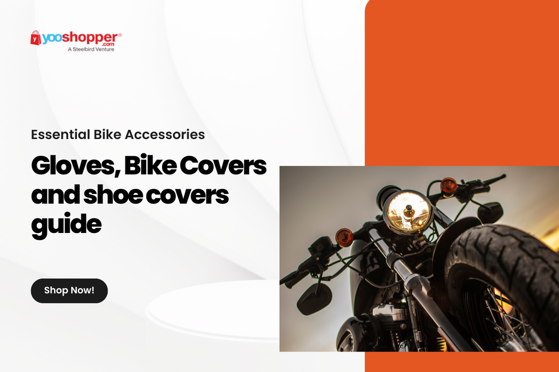 Essential Bike Accessories: Gloves, Bike Covers and shoe covers guide.