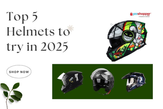 Top 5 Helmets to try in 2025