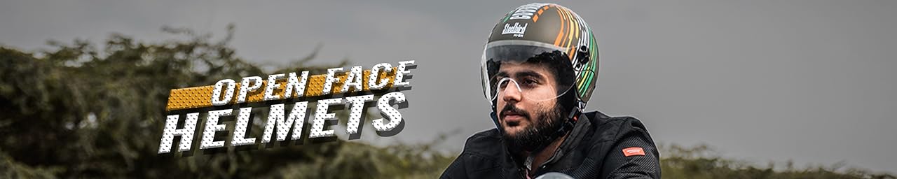 Open Face Helmets
