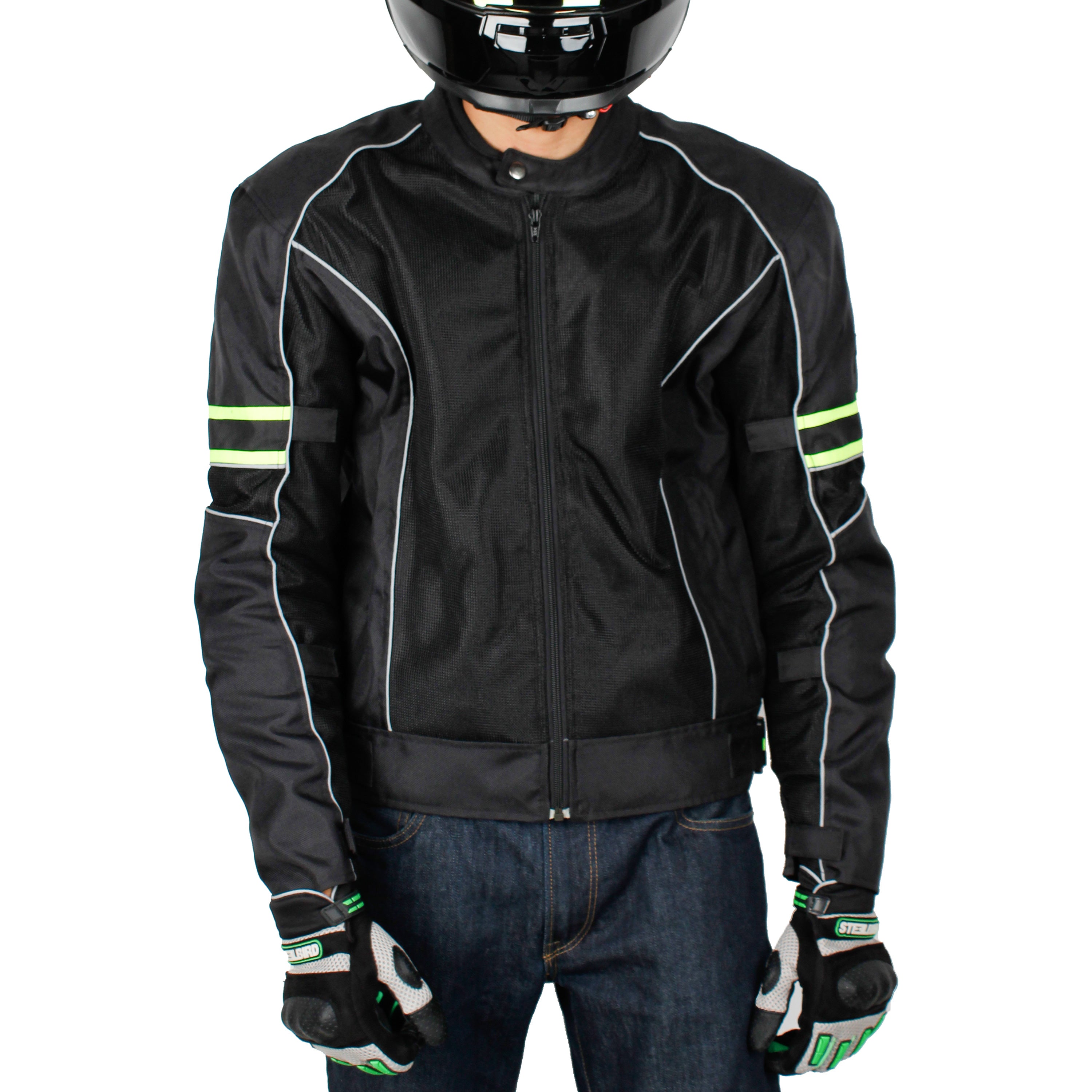 Steelbird Khardungla Riding Jacket with Impact Protection and Abrasion ...