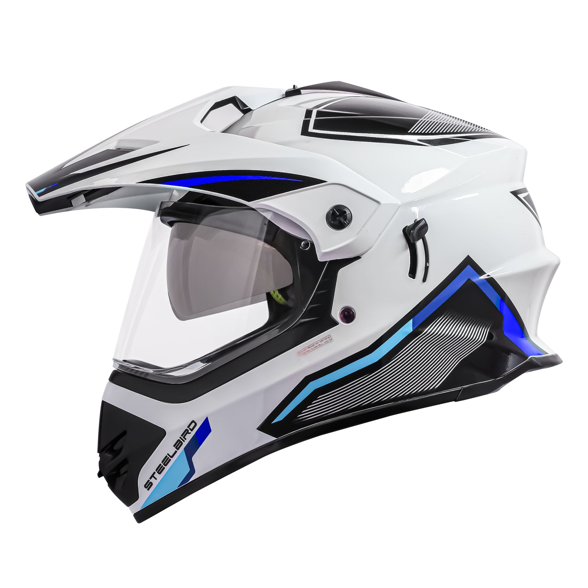 Steelbird Racer Off Road ISI Certified Motocross Double Visor Full