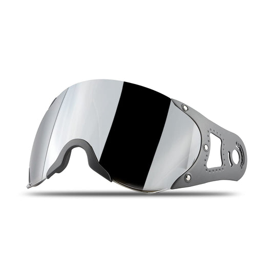 Steelbird SB-27 Helmet Visor Compatible for All SB-27 Model Helmets (Chrome Silver Visor)