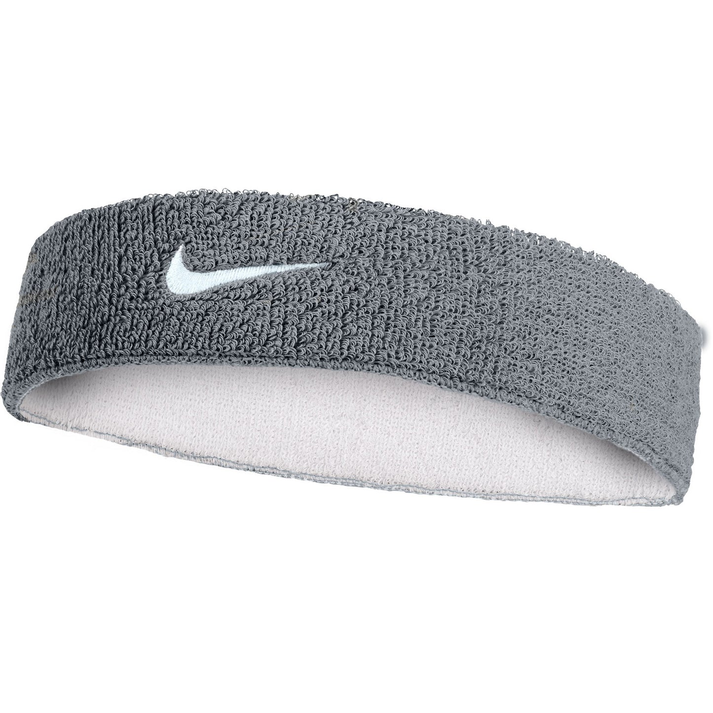 Nike Swoosh Classic Reversible Headband (Grey/Black)