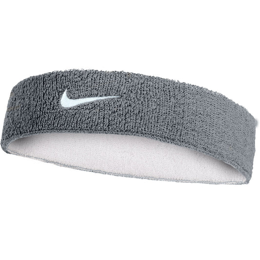 Nike Swoosh Classic Reversible Headband (Grey/Black)