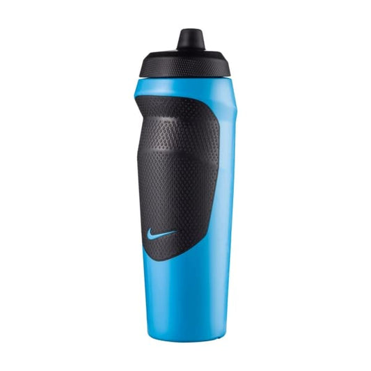 Nike Rubber Hypersport Bottle 20 Oz, 600ml (BLUE LAGOON/BLACK/BLACK/BLUE LAGOON)
