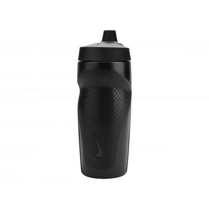 Refurbished Nike Refuel Bottle Grip 18OZ Leak-Proof Sports Water Bottle with Ergonomic Design (Black)