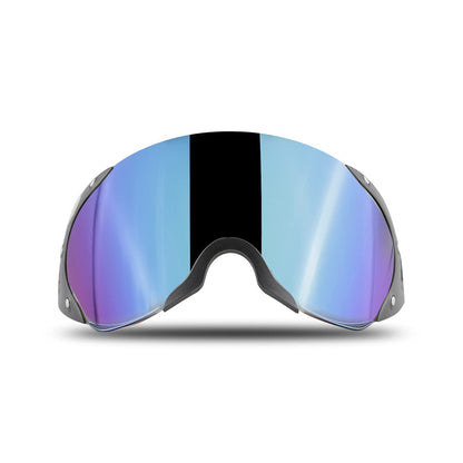Steelbird SB-27 Helmet Visor Compatible for All SB-27 Model Helmets (Chrome Rainbow Visor)
