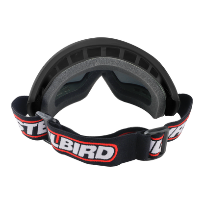 Steelbird 7Wings Motocross ATV/Dirt Bike Goggles, Unisex Eye Protection for Riding (Pack of 1, Black with Gold)