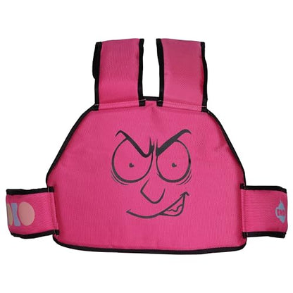 Koko Two Wheeler Adjustable Child Safety Belt for Baby Boys and Baby Girls with Double Buckles - Up to Age 6 (Pink)