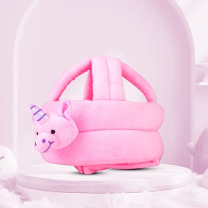 Koko Baby Safety Helmet for Toddlers – Adjustable Head Protector for Crawling & Walking – Soft, Lightweight, Anti-Fall Bumper Hat for Infants, Kids – Ideal Head Safety Gear (Pink Unicorn)