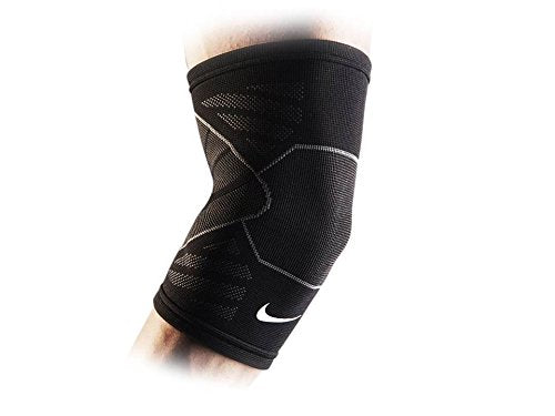 Refurbished Nike AC3950-031 Advantage Knitted Knee Support (Black/Anthracite/White)