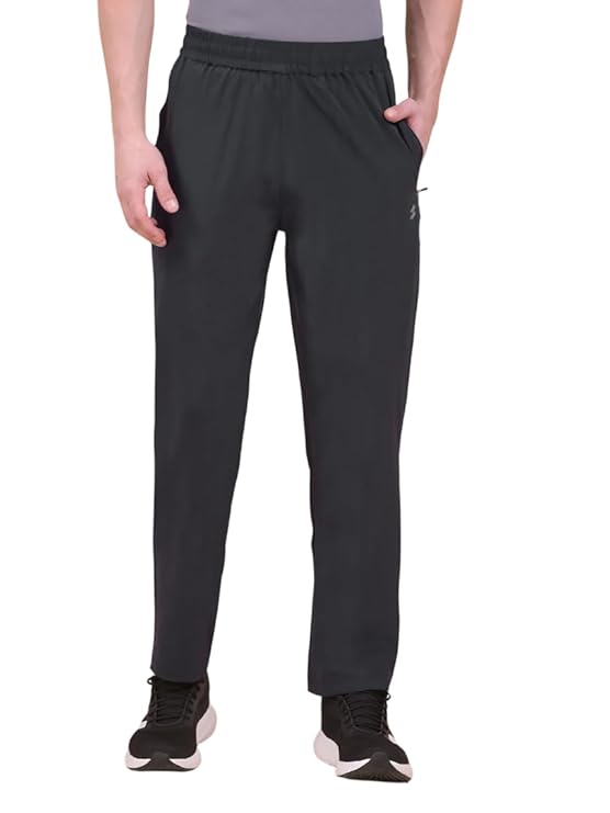 DCYPHR Men's Mono Flex Track Pant- Charcoal